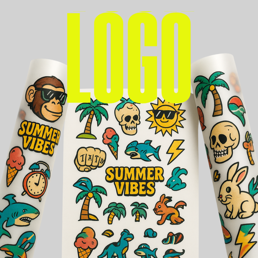 DTF Logo Transfers, Iron on DTF Logo Transfers, DTF Transfers New Zealand, Custom DTF Transfers nz