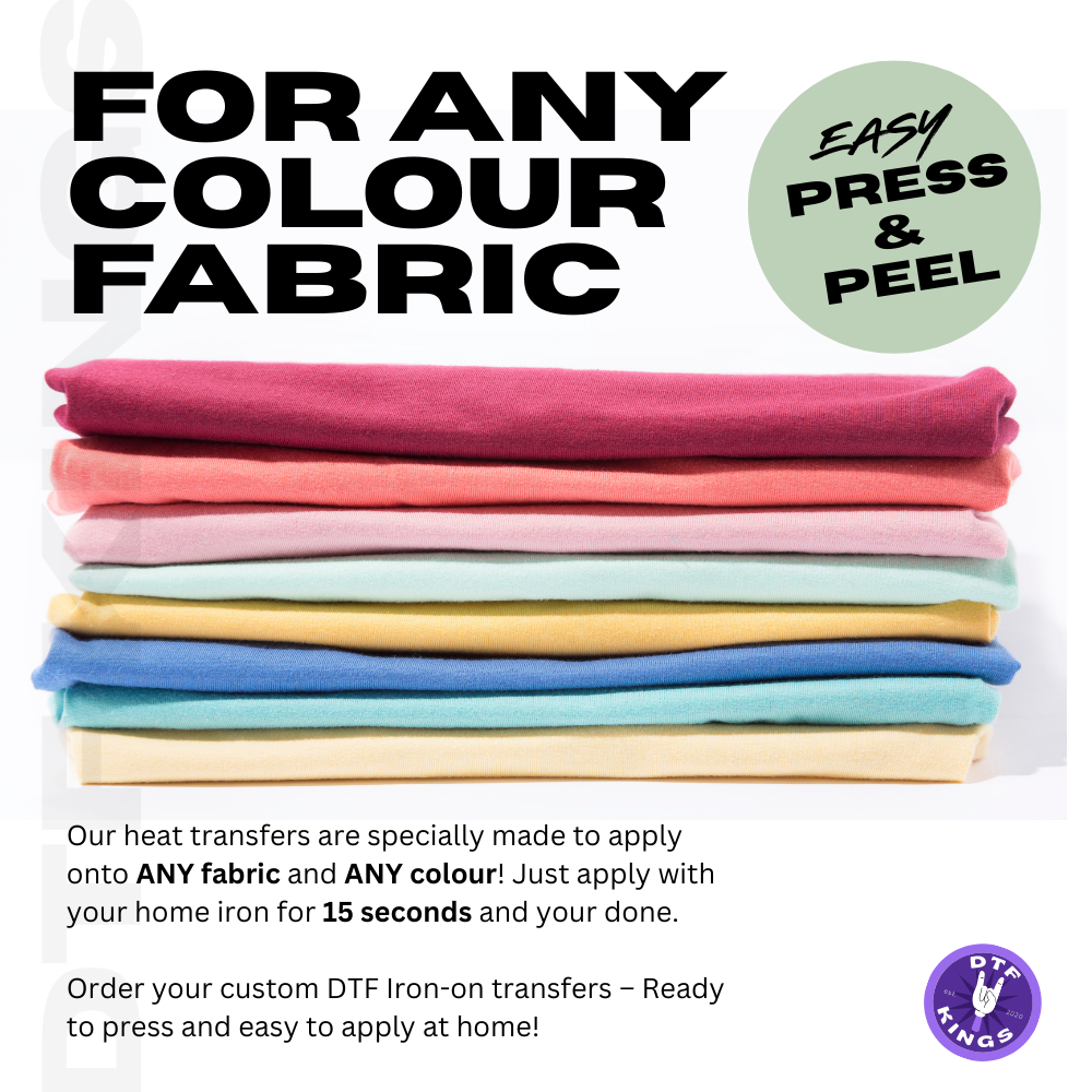 custom DTF iron on heat transfers DTF transfers NZ iron on transfers