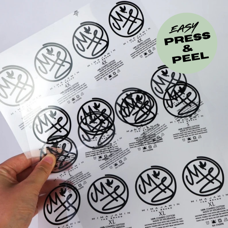 DTF iron on heat transfers custom DTF transfers NZ
