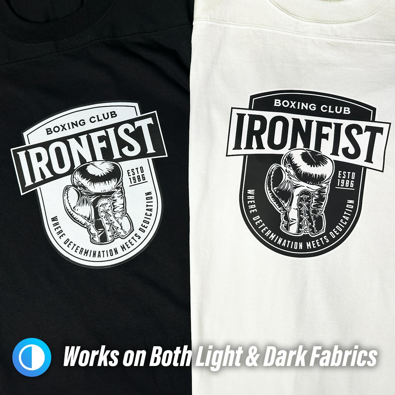 DTF logo transfers