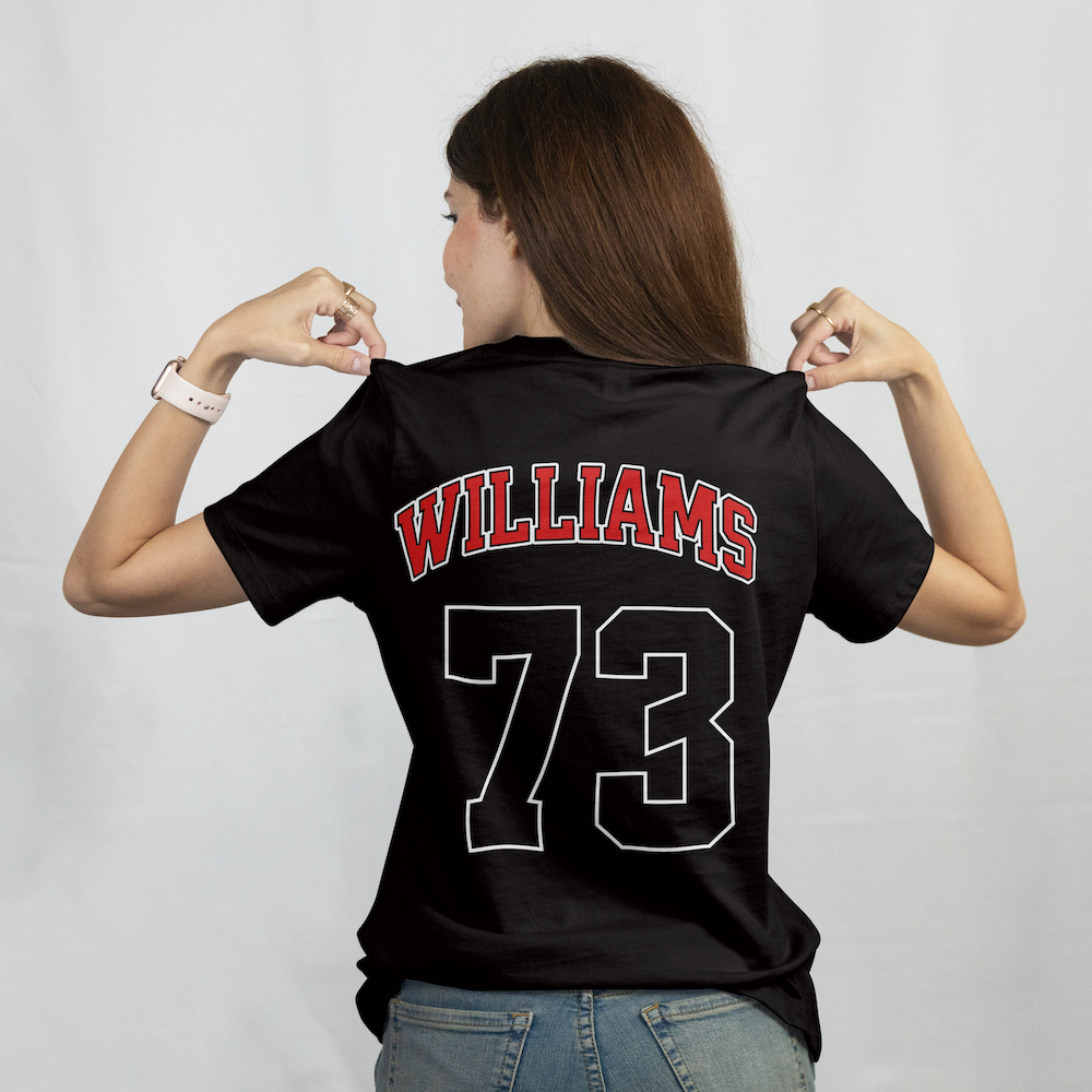 name and number transfers for sports uniforms, custom iron on transfers, number transfers nz