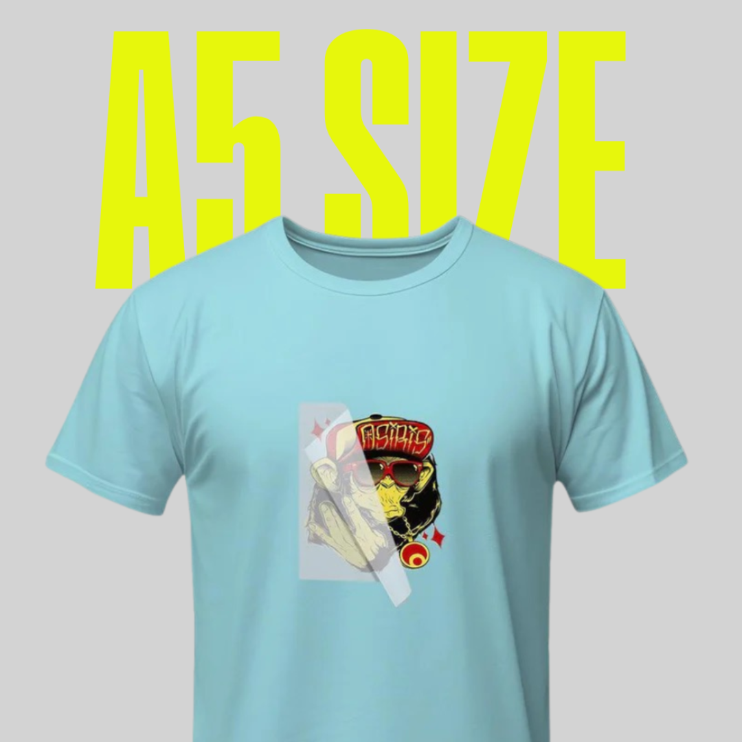 DTF Transfers, DTF Transfers NZ, Custom DTF Transfers A5 Size